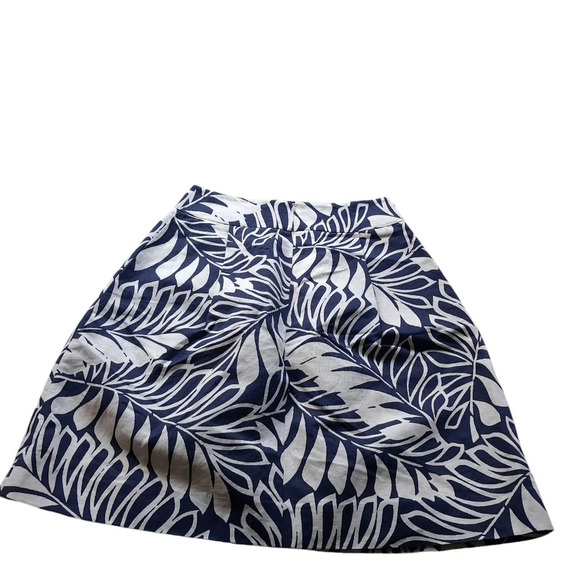 Kate Spade Aline Tropical Print Pleated Skirt - Picture 7 of 12